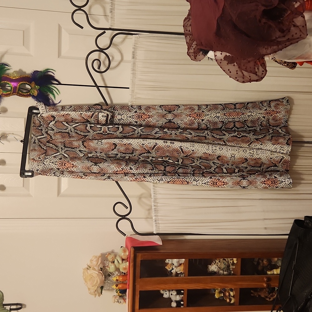 Pretty Little Thing Python Pants - image 1